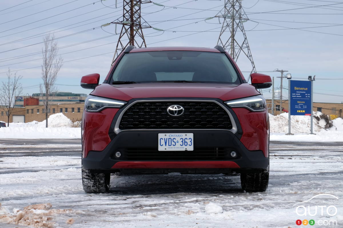 Toyota Corolla Cross, avant